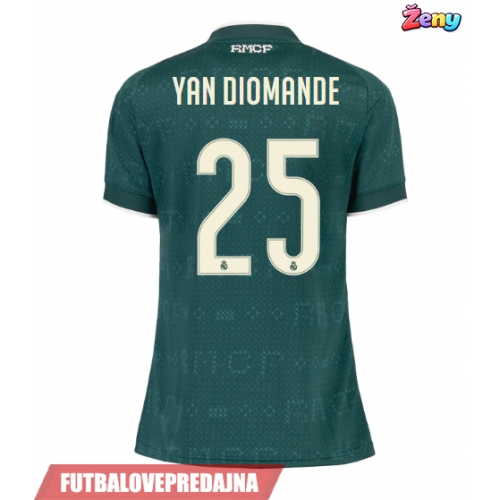 Lacne Ženy Futbalové dres Real Madrid Yan Diomande #25 2026-27 Krátky Rukáv - Preč